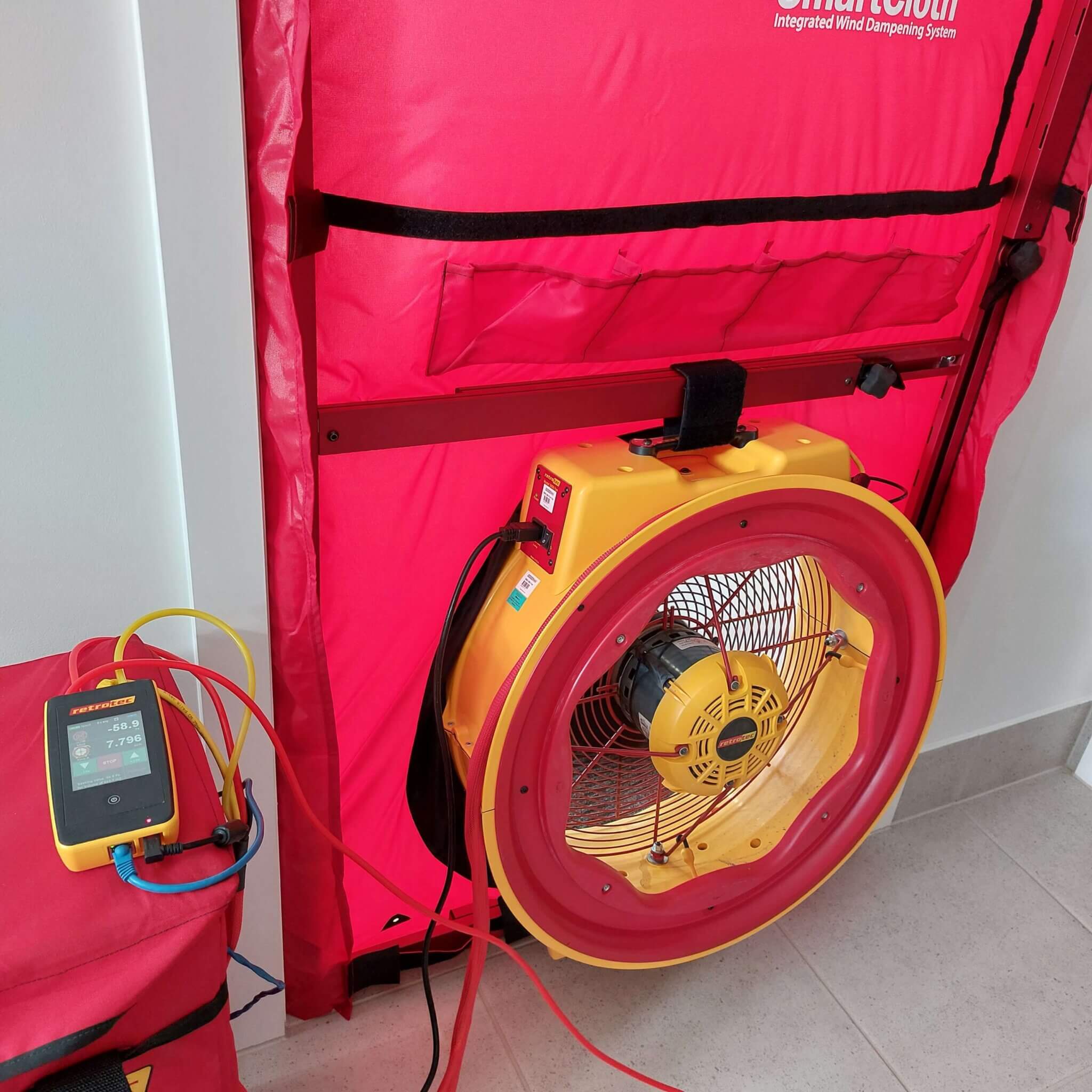 What is a blower door test? Climasure